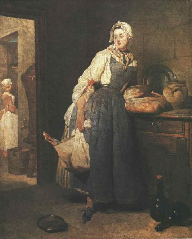 jean-Baptiste-Simeon Chardin Return from the Market